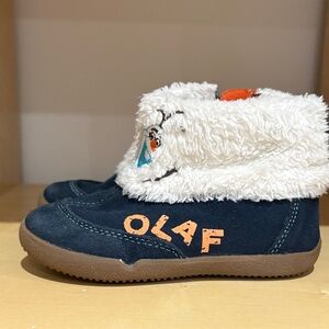Stride Rite Olaf Boots - Navy and White
